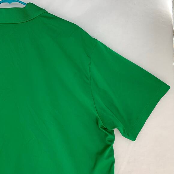 Men's Under Armour Green Notre Dame Fighting Irish Wordmark T2 Polo Size 2XL - Picture 11 of 15